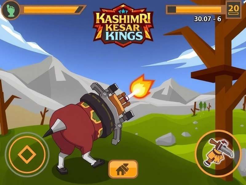 Kashmiri Kesar Kings Gameplay Screenshot